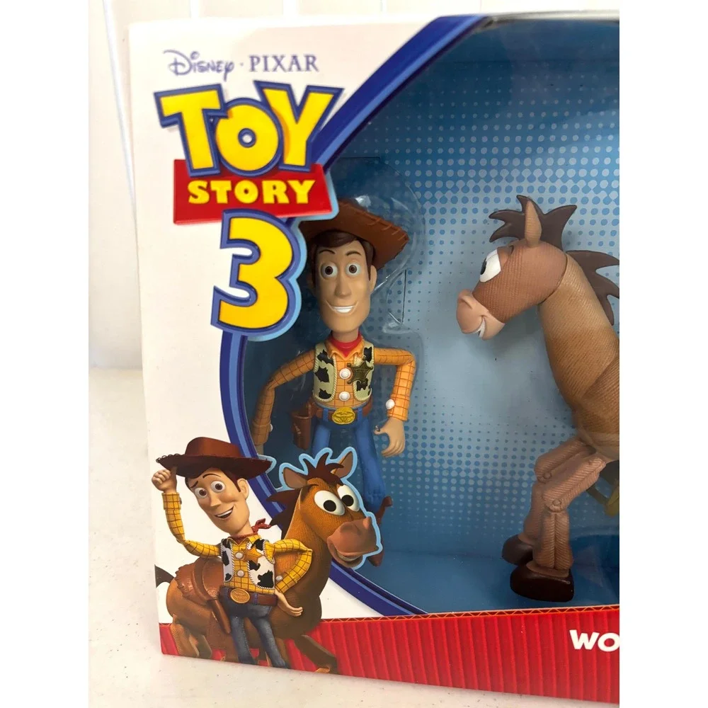 2010 Mattel Toy Story 3 Woody & Bullseye Partner Pack Figures Sealed Retired